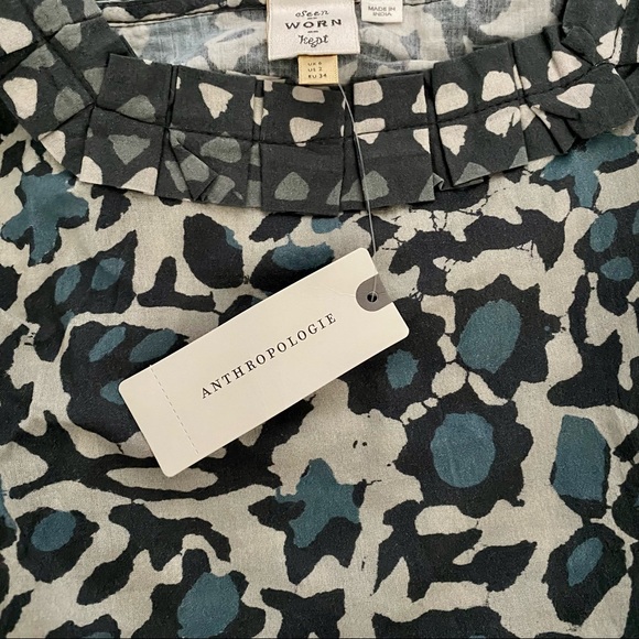 Anthropologie Jordan Ruffled Blouse - Picture 6 of 7